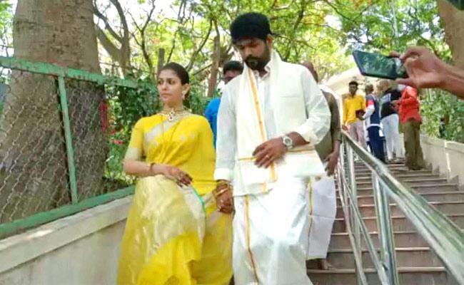 Newlyweds Nayanthara, Vignesh Sorry For Wearing Footwear in Tirumala, Say Act Unintentional - Sakshi Post