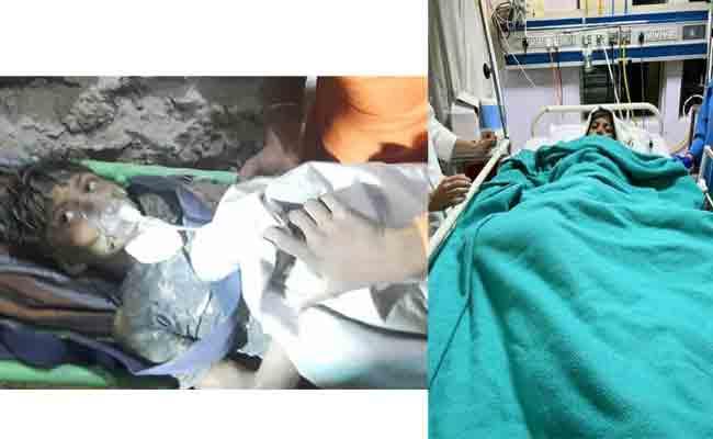 Chhattisgarh: 11-yr-old boy rescued from borewell lauded for his resilience, CM terms him 'brave' - Sakshi Post