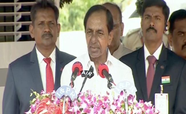 CM KCR Speech on Telangana Formation Day 2022 CM KCR Speech Highlights on Telangana Formation Day Celebrations 2022 - Sakshi Post