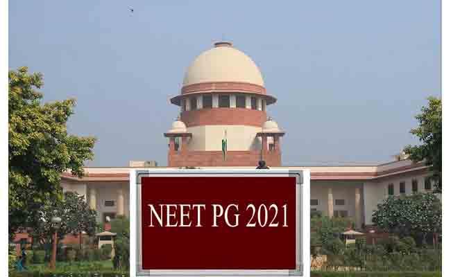 NEET-PG 2021: SC Pulls Up MCC Over 1450 Vacant Seats, Reserves Orders In Batch Petitions - Sakshi Post