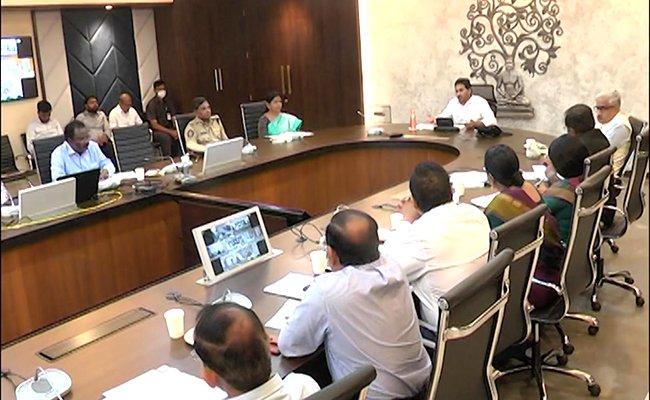 AP CM YS Jagan Review Meeting Godavari Floods: AP CM YS Jagan Takes Stock Of Flood Relief Measures With Officials - Sakshi Post