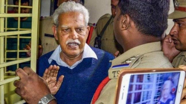 File photo of Varavara Rao - Sakshi Post