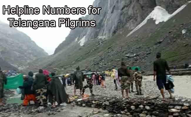 Amarnath Yatra: Helpline Numbers for Telangana Pilgirms - Sakshi Post
