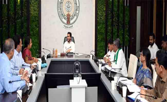 AP CM YS Jagan Review Meeting Promote Organic Milk, Strengthen Services in Veterinary Hospitals: AP CM YS Jagan - Sakshi Post