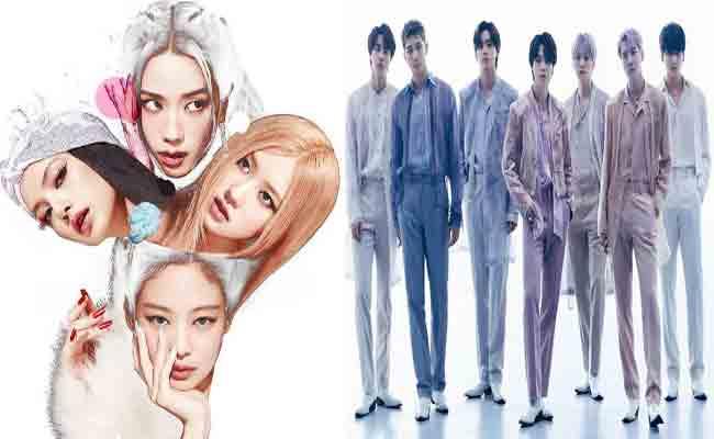 BlackPink, BTS Groups Images Source Insta a/cs BLACKPINK Gets 4 Nominations, BTS Nominated in 3 Categories at MTV Europe Music Awards 2022 - Sakshi Post