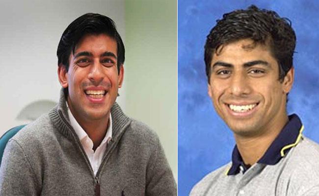 Rishi Sunak, Ashish Nehra File Pics | Source Google UK PM Rishi Sunak, Cricketer Ashish Nehra Memes Go Viral - Sakshi Post