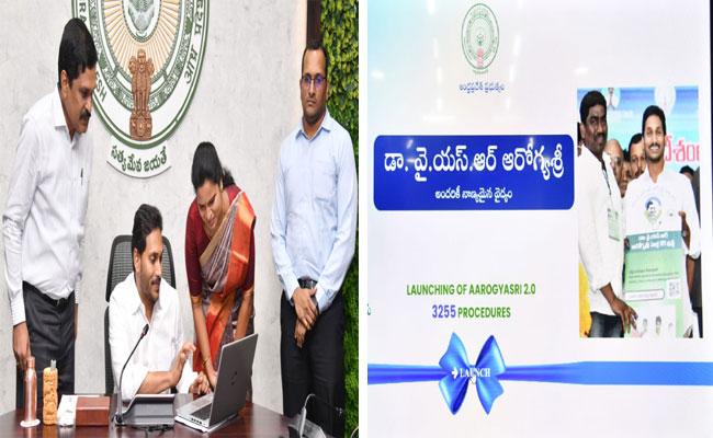 AP CM YS Jagan Launches Aarogyasri 2.0 With Added Services - Sakshi Post