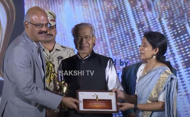 Sakshi Excellence Awards 2021: Dr. D. Nageshwar Reddy Presented The Telugu Person of the Year Award