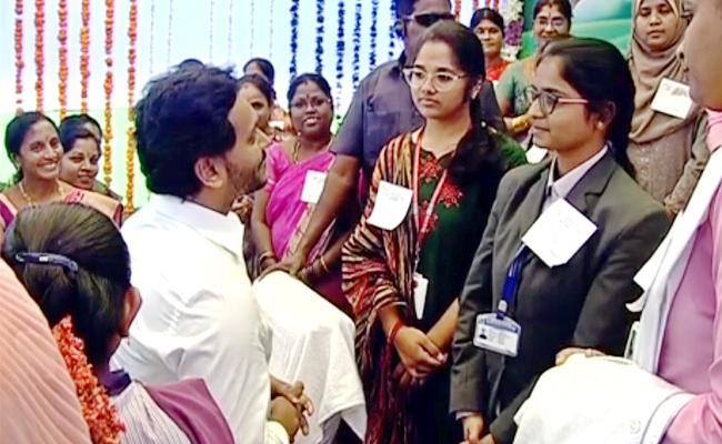 AP Excellence Awards-2022  Presented to Students By CM YS Jagan Mohan Reddy - Sakshi Post