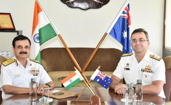 Image credit: Eastern Naval Command (Twitter/@IN_HQENC) Image credit: Eastern Naval Command (Twitter/@IN_HQENC) - Sakshi Post