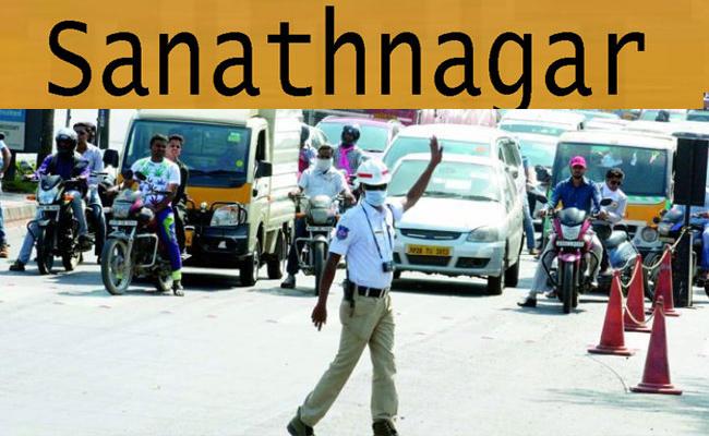 Nala Works At Sanathnagar:Traffic Diversions For Two Months  - Sakshi Post