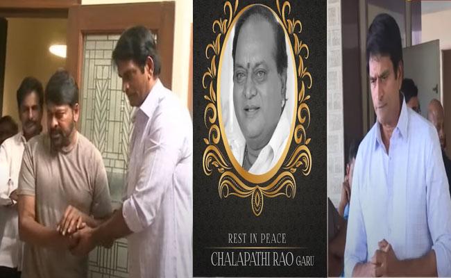 Celebrities Pay Tributes To 'Babai of Tollywood' Chalapathi Rao On Twitter - Sakshi Post