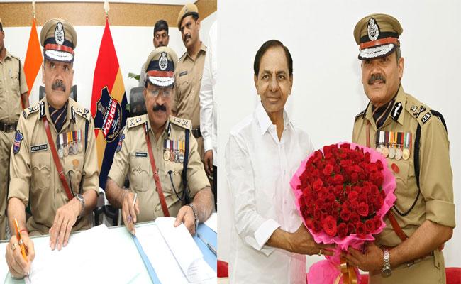 Anjani Kumar Takes Charge As New DGP of Telangana, Meets CM KCR - Sakshi Post