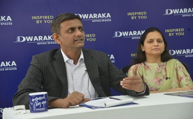 Pradeep Reddy, MD, Dwaraka Infrastructure Hyderabad: Dwaraka Pride Co-working Space With 620 Seats Opened For Startups In Madhapur - Sakshi Post