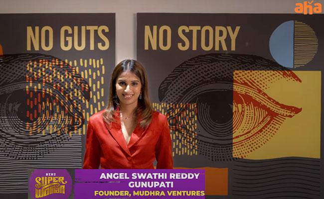 Swathi Reddy Gunapati,  founder of Mudhra Ventures Panelist on Nenu Super Woman Reality Show on Aha - Sakshi Post