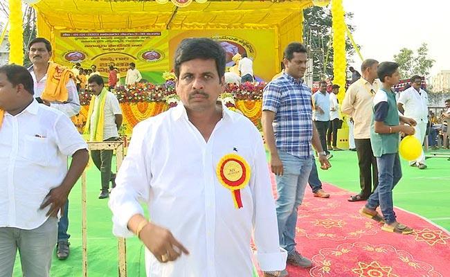 File Pic of Vuyyuru Srinivas Vuyyuru Srinivas Arrest | Guntur TDP Meeting Stampede - Sakshi Post