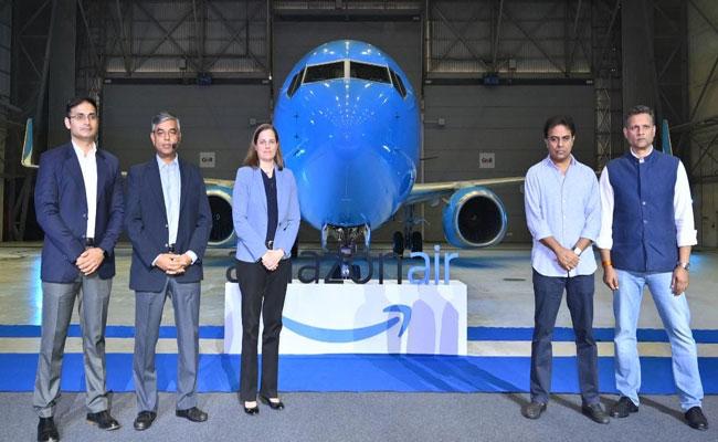 Amazon is the 1st e-commerce company in India to launch the dedicated air cargo network in Hyderabad - Sakshi Post