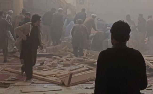 Image Source: Twitter Pakistan Mosque Blast: Death Toll Rises To At Least 100 - Sakshi Post