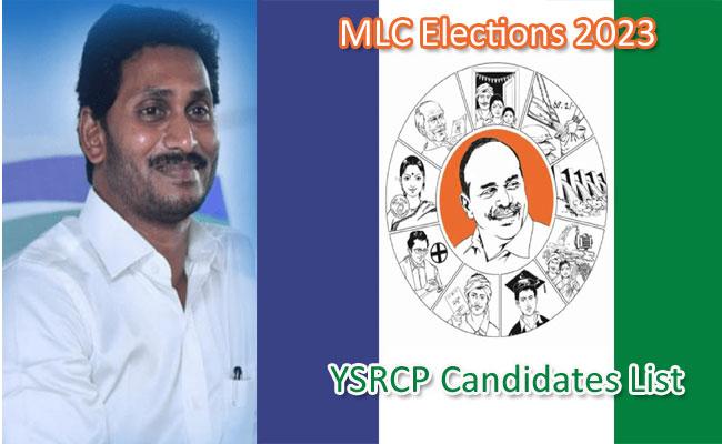 AP MLC Polls 2023:YSRCP List Of  18 Candidates Under Various Quotas - Sakshi Post