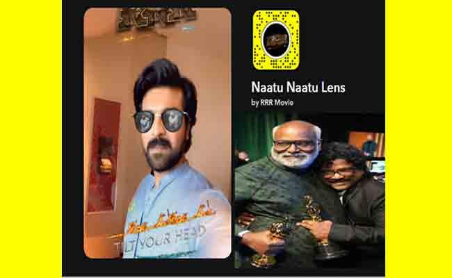 Snapchat Celebrates RRR Oscar Win With New AR Lens - Sakshi Post