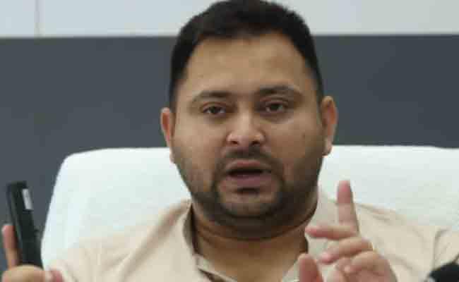 Bihar Deputy CM Tejashwi Yadav Image Source Twitter a/c Land for jobs scam: Tejashwi Yadav to appear before CBI on March 25 - Sakshi Post