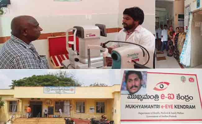  AP Govt's Mukhyamantri e-Eye Kendram To Provide Eye Care Services To Over 2.5 Million People - Sakshi Post
