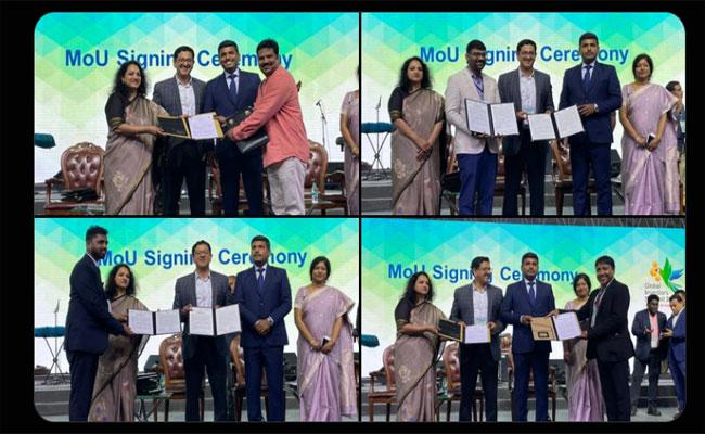 List of Companies Which Signed MoUs With Andhra Pradesh at GIS 2023 - Sakshi Post