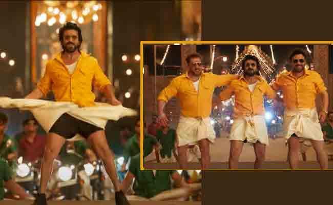 Yentamma Mass Song | Catch Salman Khan, Victory Venkatesh and Ram Charan In One Frame From Kisi Ka Bhai Kisi Ki Jaan - Sakshi Post