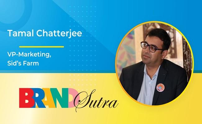 Tamal Chatterjee, VP-Marketing at Sid’s Farm - Sakshi Post