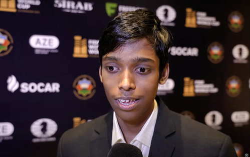 Rameshbabu Praggnanandhaa surpassed Viswanathan Anand - Sakshi Post