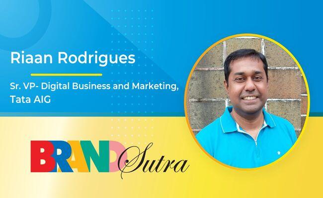 Riaan Rodrigues, Sr. Vice President - Digital Business & Marketing, Tata AIG - Sakshi Post