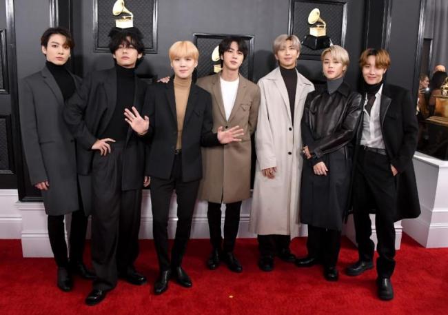 Dressed up for Grammys 2020