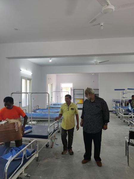 Medical ward constructed in PHC in Burgula village