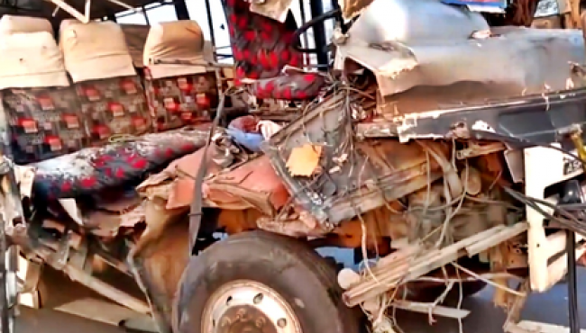 Three wedding guests killed as bus collides with truck in Bihar