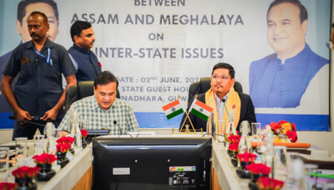 Border dispute: Assam and Meghalaya CMs hold talks